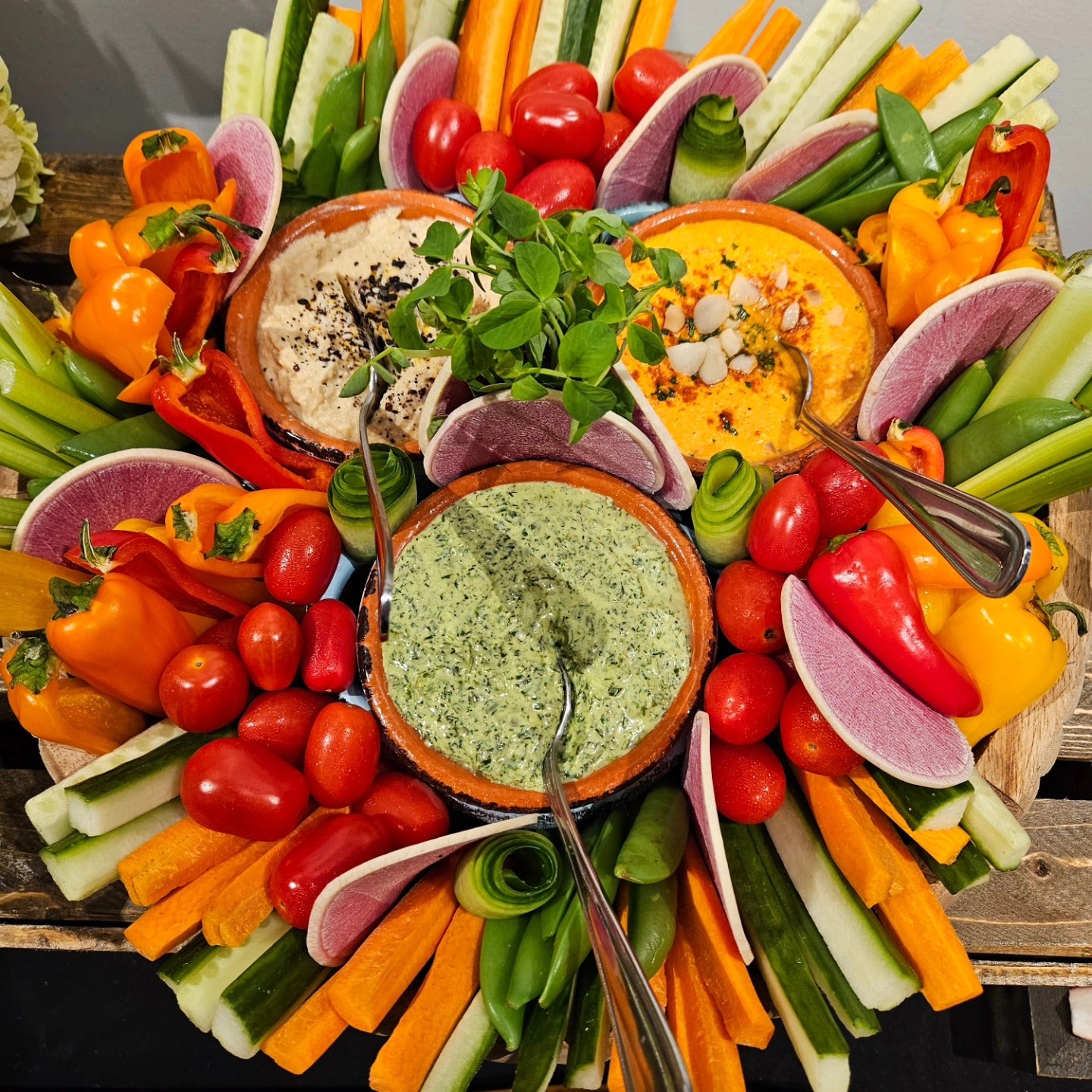Market Vegetables & House-made Dips